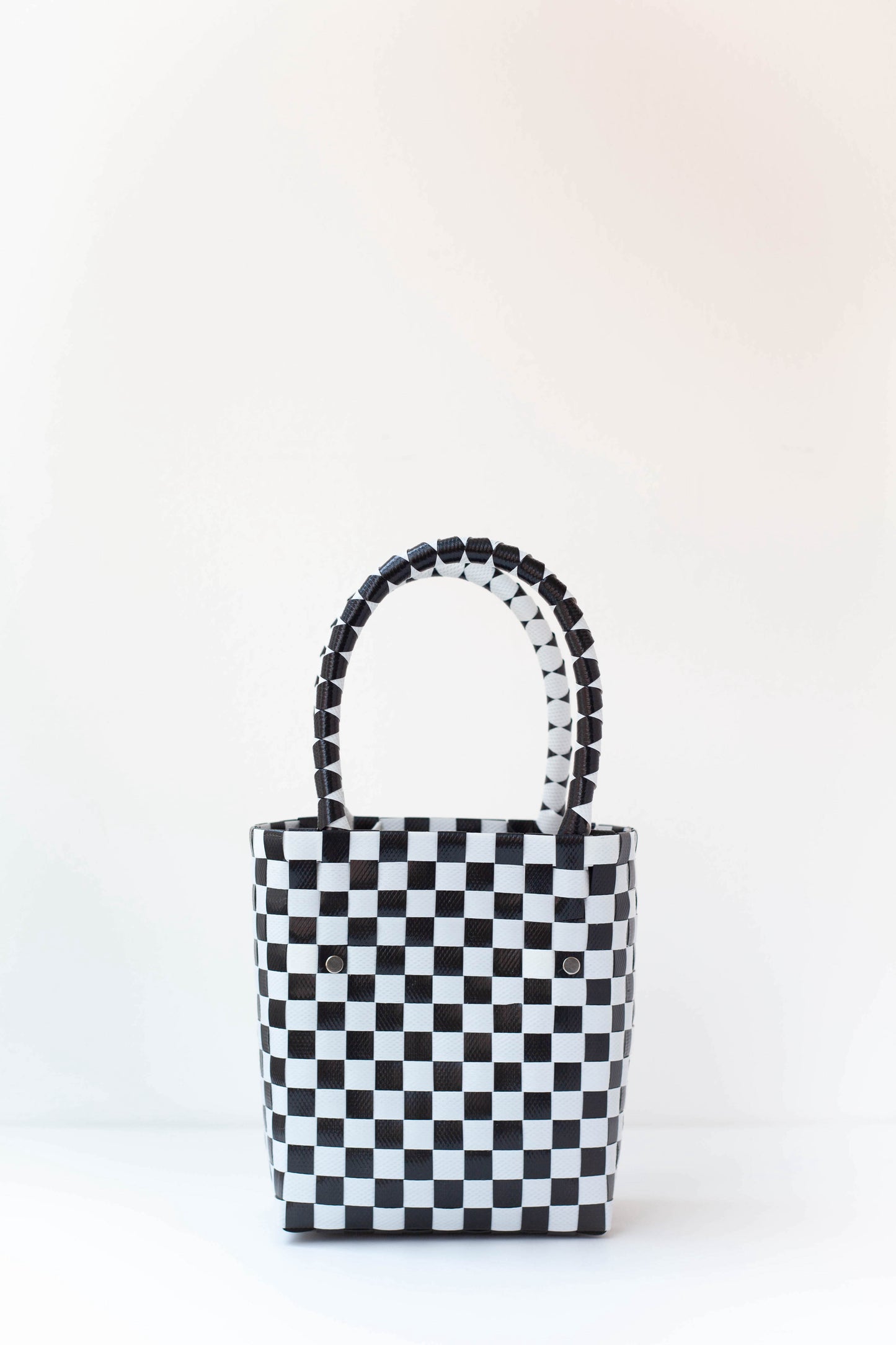 Black/White Mini Tote