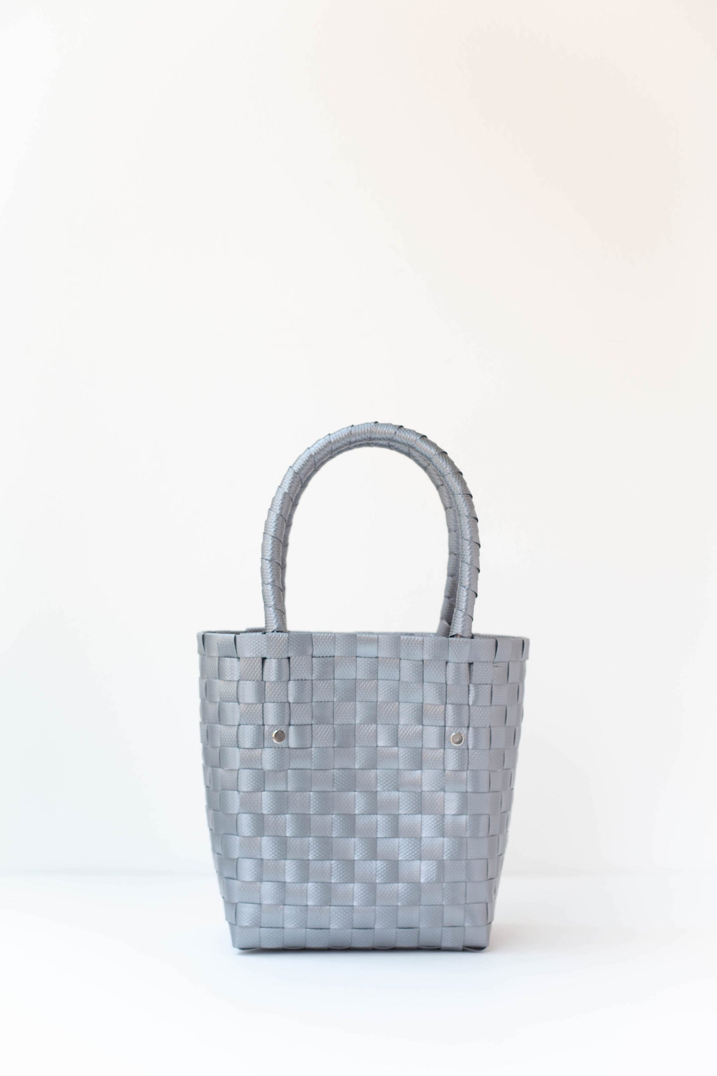 Silver Mini Tote