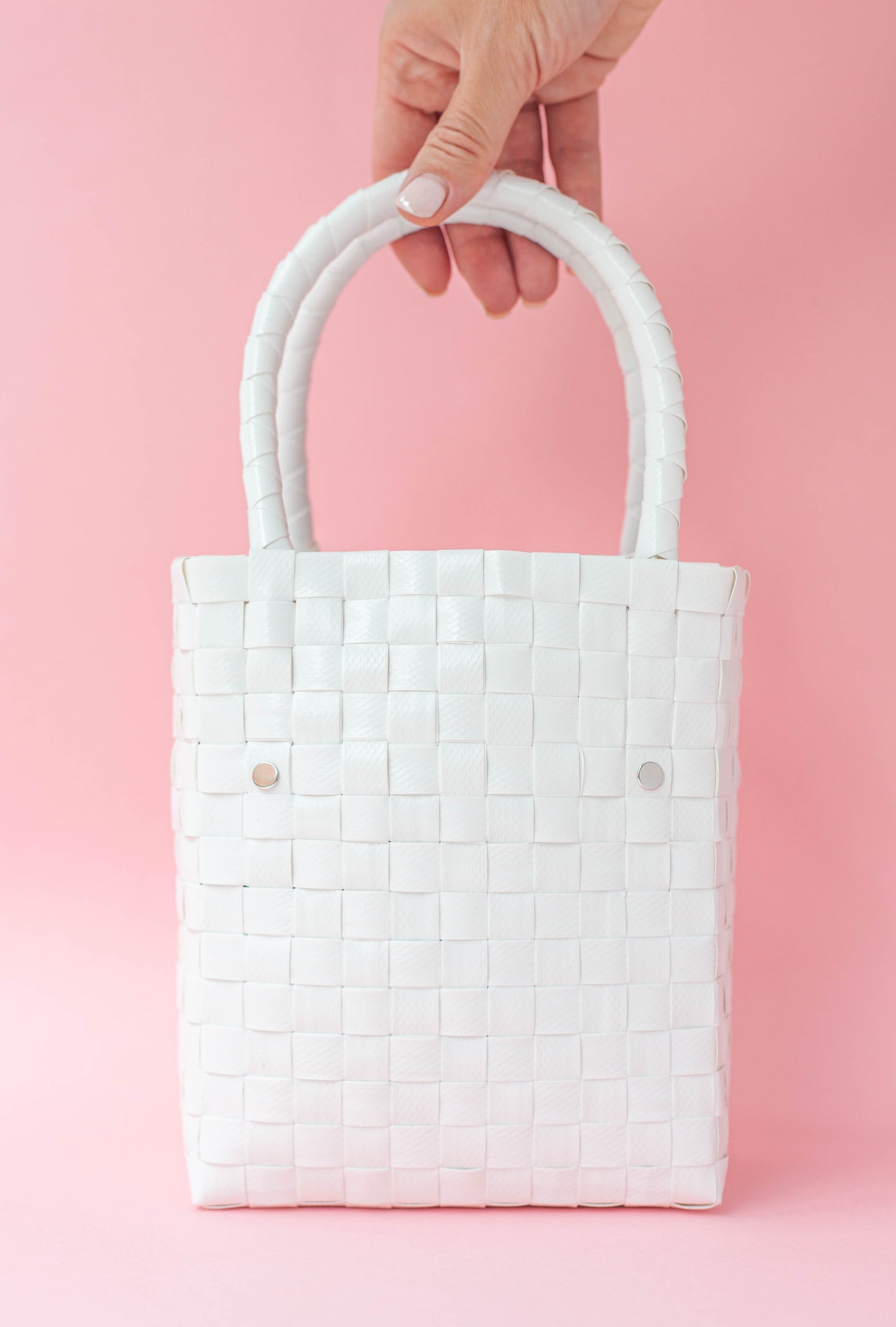 White Mini Tote