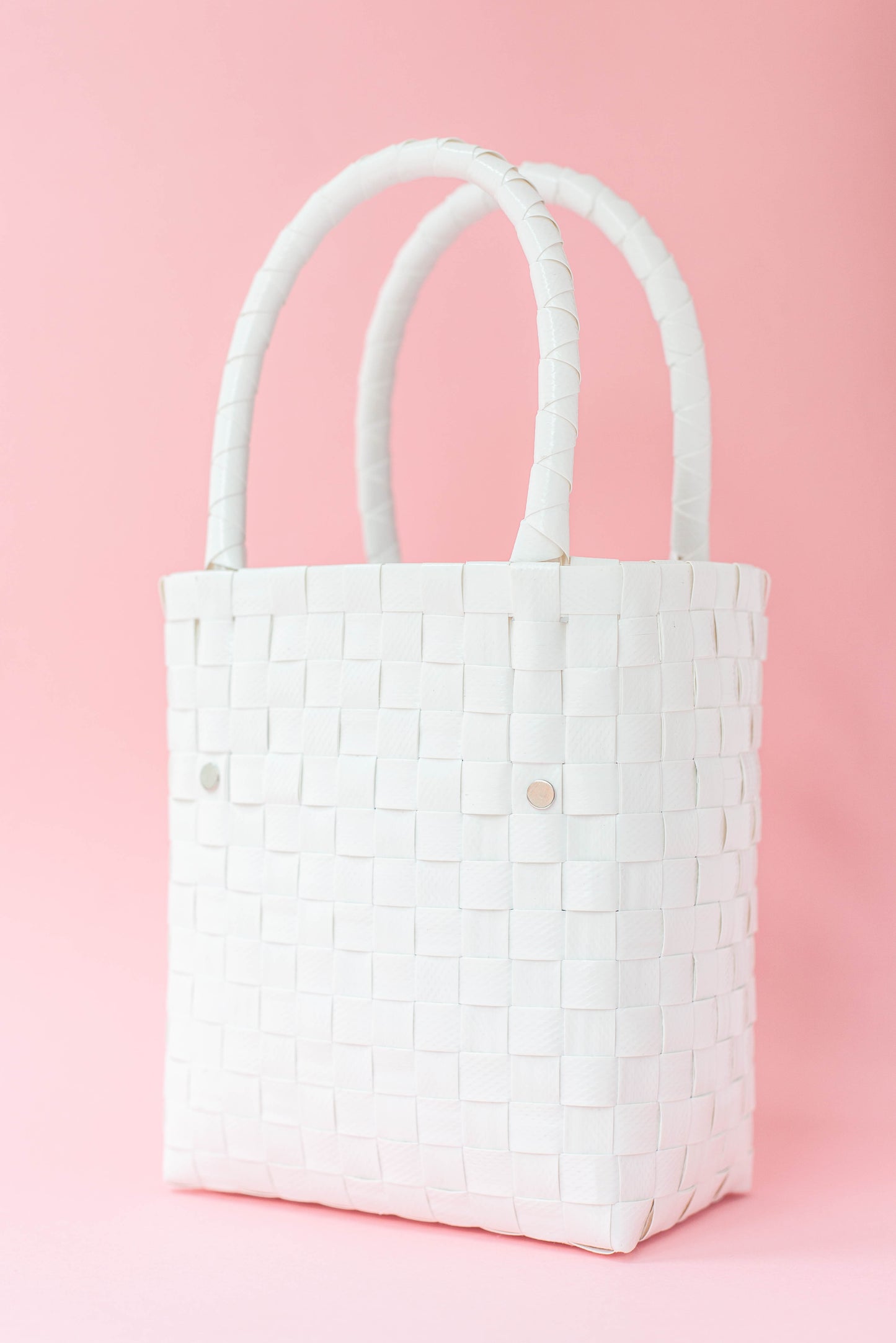 White Mini Tote