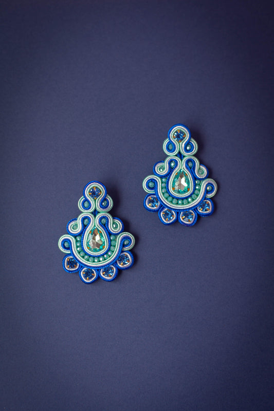 Aguamarina Earring